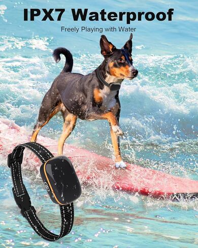 طوق صدمات للكلاب - [إصدار جديد] طوق تدريب للكلاب مع جهاز تحكم عن بعد بطول 2600 قدم، طوق صدمات للكلاب الصغيرة والمتوسطة الكبيرة بوزن 8-120 رطل، طوق E قابل لإعادة الشحن مقاوم للماء مع صوت تنبيه، اهتزاز، صدمة آمنة (أسود) in Kuwait