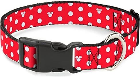 BUCKLE-DOWN DC BKSR-WDY240-1.0-M 1' Fits 11-17' Neck Mediuwide m Multi-color Dog collar in Saudi Arabia
