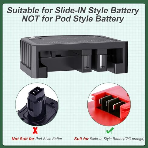 شاحن بطارية منزلق من SoulBay 9.6-18 فولت لبلاك اند ديكر متعدد فولت 9.6 فولت 12 فولت 14.4 فولت 18 فولت أدوات كهربائية عاصفة نيكاد Ni-MH بطاريات HPB12 HPB18 HPB96 PS130 PS140 FSB18 ETPCA-P180021U2 سلك بديل in Kuwait