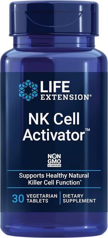 Life Extension NK Cell Activator – Enzymatically Modified Rice Bran Extract Supplement for Immune System Health Support and Protection – Non-GMO, Vegetarian – 30 Tablets in Saudi Arabia