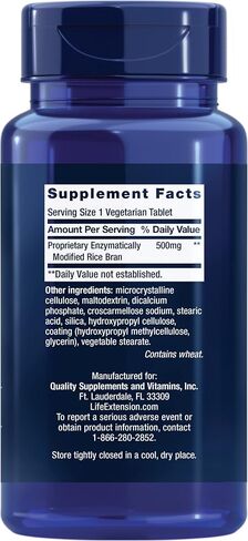 Life Extension NK Cell Activator – Enzymatically Modified Rice Bran Extract Supplement for Immune System Health Support and Protection – Non-GMO, Vegetarian – 30 Tablets in Saudi Arabia
