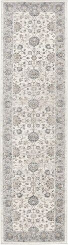 SAFAVIEH Sofia Collection 3' x 5' Light Grey/Beige SOF330B Vintage Oriental Distressed Non-Shedding Living Room Bedroom Accent Rug in Saudi Arabia