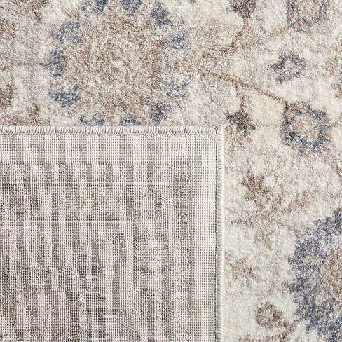 SAFAVIEH Sofia Collection 3' x 5' Light Grey/Beige SOF330B Vintage Oriental Distressed Non-Shedding Living Room Bedroom Accent Rug in Saudi Arabia