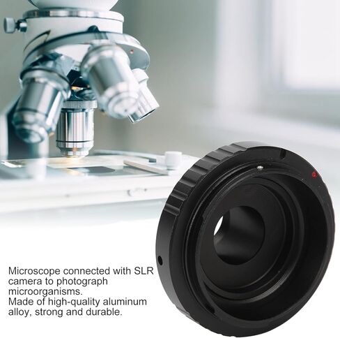 070 Portable Microscope Lens Adapter Ring 23.2mm T-Mount Extension Tube for Microscope Ring T2 Mount Adapter for Canon E Mount Camera Microscope Lens in Kuwait