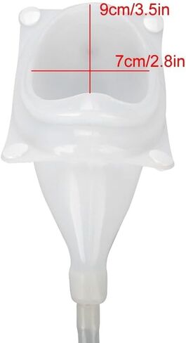 YINUODAY Urinals Collector with 2 Urine Catheter Bags, Portable Silicone Urinal for Men Woman Incontinence Underwear Supplies Wearable Female Urinator for Incontinence Bladder Aid in Kuwait