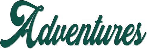 مغامرات كلمة معدنية جدار علامة ديكور المنزل السفر ديكور لهجة المقصورة ديكور الباب شماعات استكشاف المعادن جدار الفن علامة - 3 أحجام / 13 لونا - 14 " - أسود - داخلي في الهواء الطلق هدية صنع في الولايات المتحدة الأمريكية in Kuwait