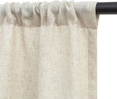 DANCURTON Dark Grey Linen Window Valance for Kitchen 3 Inch Rod Pocket Light Filtering Sheer Modern Farmhouse Charcoal Gray Valance Curtain Topper for Bedroom Living Room Dining Bathroom 18 Long in Saudi Arabia