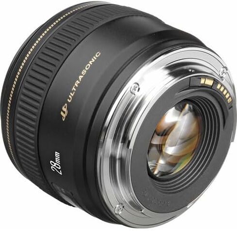 عدسة Canon EF مقاس 28 مم f/1.8 USM (2510A003) + بطاقة ذاكرة سعة 64 جيجابايت + مجموعة مرشح + حقيبة ظهر + قارئ بطاقات + حامل ثلاثي القوائم مرن + محفظة ذاكرة + حافظة للأغطية + طقم تنظيف + حزام يد (متجدد) in Saudi Arabia