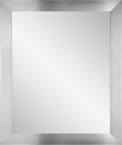 BrandtWorks, LLC BM003S Brandtworks Wall Mirror, 22" X 32", pure White,22" X 32" in Saudi Arabia