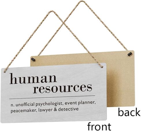 تعريف الموارد البشرية ديكور مكتب المزرعة ديكور معلق على الحائط للمنزل والمكتب وغرفة النوم وغرفة النوم وديكور الباب الأمامي وعلامة خشبية ريفية لمدخل المدخل وديكور مكتب الموارد البشرية in Kuwait