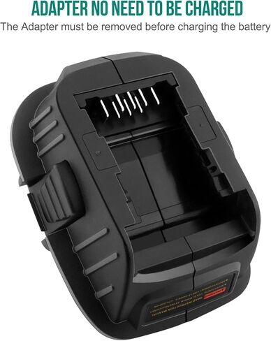 ADVTRONICS Battery Adapter DCA1820 Compatible with Dewalt 20V Lithium Battery DCB205 for Dewalt 18V NI-Cd&Ni-Mh Battery DC9096 DW9096 DC9098 DC9099 DW9099 in Kuwait