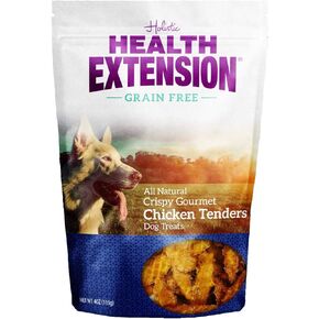 Health Extension Dry Dog Treat, Grain-Free, Adult Dog and Puppy Training Treat, Include Natural Crispy Gourmet with Chicken Tenders (4 Oz / 113 g) in Saudi Arabia