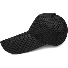 LOCOMO Men Women Super Long Brim Extra Long Bill Fishing Hat Mesh Trucker Snapback Baseball Sun Cap in Kuwait