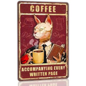 Vohaji Black Cat Metal Tin Sign Vintage Poster Memorial Wall Decor Angels Don't Always Have Wings Sometimes They Have Whiskers A Funny Gift for Ladies Gentlemen and Cat lovers 12x8 Inches