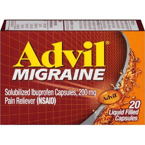 Advil 200 mg Liquid Filled Capsules 20 ea