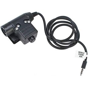 Armorwerx U94 PTT System Compatible with 3.5mm Mobile Phone/Android/iPhone (Military/NATO-US Wired) in Saudi Arabia
