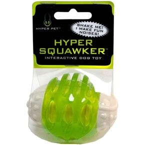 Hyper Pet Hyper Squawkers Dog Jack Durable Dog Toy Designed from TPR and Nylon with an Enticing Giggle Noise Medium in Kuwait