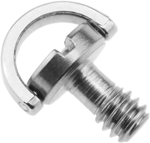 برغي حلقة على شكل حرف D من نوتريك CS-005 (D12mmxH14mm) مع الفولاذ المقاوم للصدأ لكاميرا DSLR وثلاثي القوائم ، مونوبود (عبوة من 2) in Kuwait