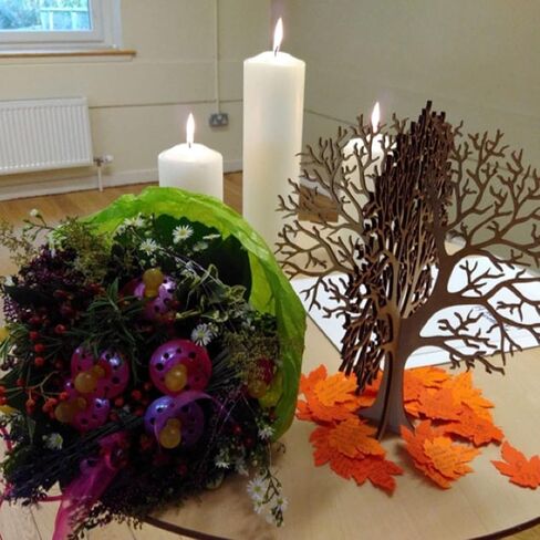 Wood Tree Crafts 3D Tree of Life Sign Ornament Natural Wood Artificial Table Tree Desktop Fake Tree Faux Plants Ornaments Wooden Home Room Decor Holiday Party Wedding Farmhouse Decoration 14x12 Inch in Saudi Arabia