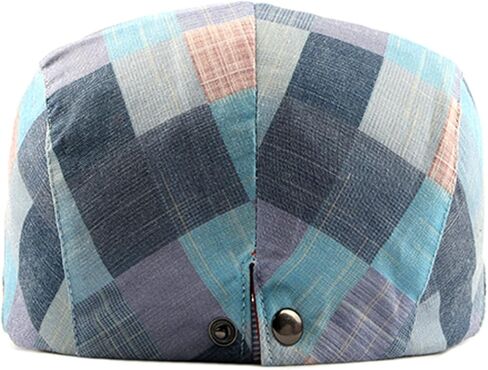 قبعة جولف رجالي من KADBLE مخططة ملونة قابلة للتعديل ومسطحة ورفيعة للصيف in Kuwait