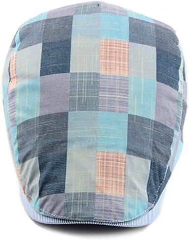 قبعة جولف رجالي من KADBLE مخططة ملونة قابلة للتعديل ومسطحة ورفيعة للصيف in Kuwait