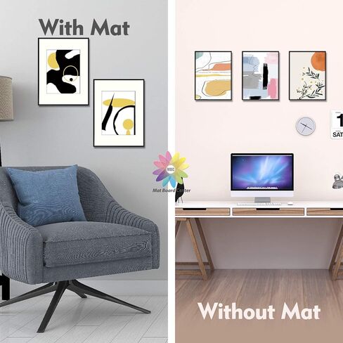 Mat Board Center, 13X19 Aluminum Picture Frames Set of 3 - Wall Display - for Art, Prints, Photos, Prints And More (Bronze, 13X19) in Kuwait