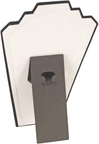 KC Store Fixtures 49117 Jewelry Display, Neck Form for Necklace or Pendant, Black Velvet, 12 Inches High in Saudi Arabia