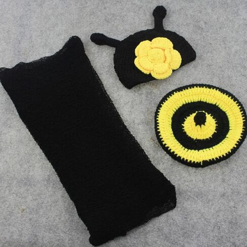 الوليد التصوير الدعائم وتتسابق قبعة طويلة تموج التفاف مجموعة طفل الفتيان الفتيات صورة تبادل لاطلاق النار الرضع محبوك قبعة النحل السراويل التصوير تبادل لاطلاق النار in Kuwait