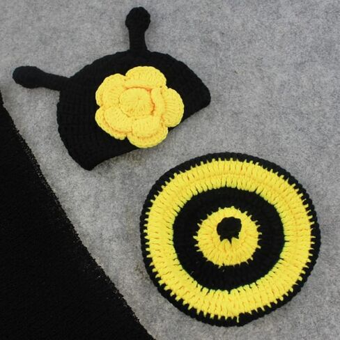 الوليد التصوير الدعائم وتتسابق قبعة طويلة تموج التفاف مجموعة طفل الفتيان الفتيات صورة تبادل لاطلاق النار الرضع محبوك قبعة النحل السراويل التصوير تبادل لاطلاق النار in Kuwait