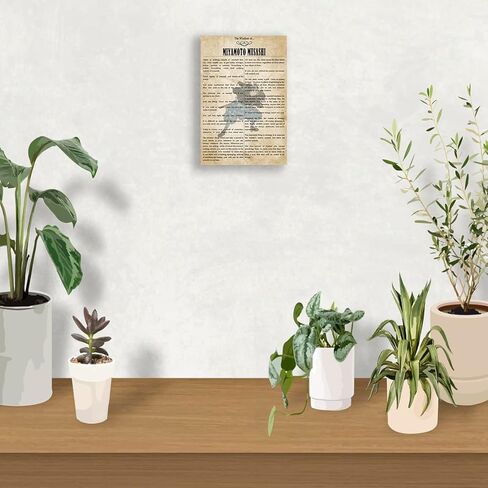 Japanese Samurai Poster Framed Quotes Wall Art Inspirational Poster Canvas Vintage Japanese Samurai Wall Art Prints Pictures Framed (12x18 inch) in Kuwait