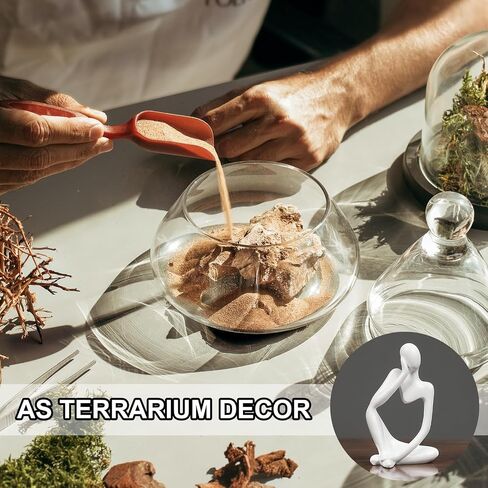 تمثال من الحجر الرملي للتأمل، ديكورات حوض السمك، زينة حوض أسماك بيتا، تمثال مفكر صغير، ملحقات ديكور للمناظر الطبيعية تحت الماء، ديكور حديقة المنزل in Kuwait