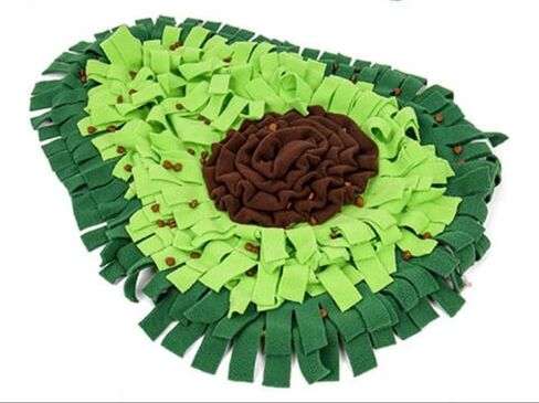 جهاز تغذية بطيء بالأفوكادو للكلاب، جهاز تغذية تفاعلي للكلاب، حصيرة ألغاز، يساعد على القلق، ويمنع الملل in Kuwait