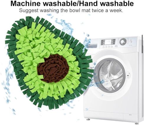 جهاز تغذية بطيء بالأفوكادو للكلاب، جهاز تغذية تفاعلي للكلاب، حصيرة ألغاز، يساعد على القلق، ويمنع الملل in Kuwait