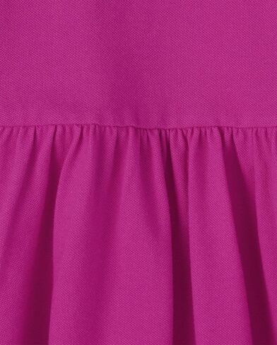 فستان بولو قصير الأكمام للفتيات والأطفال الصغار من ذا تشيلدرينز بليس in Kuwait