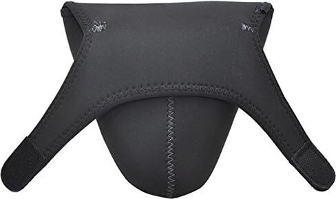 حقيبة ظهر مرنة مرنة من النيوبرين متوسطة قابلة للعكس، أسود ورمادي لنيكون D70 D3000 D3100 D3200 D3300 D5000 D5100 D5200 D5300، كانون T1I T3 T4I T5I XT XTI T5 SL1 كاميرا والمزيد + مايكروفايبر in Kuwait