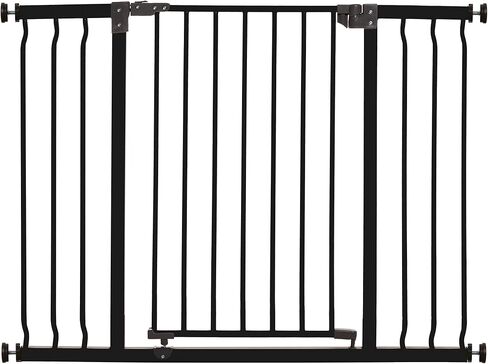 بوابة أمان الأطفال Dreambaby Liberty Security - مع ميزة Smart Stay Open - تناسب الفتحات بعرض 39-42 بوصة - أسود - موديل L920BB in Saudi Arabia