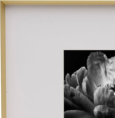 Mikasa Metal Portrait Frame, Displays 8x10 Photo with Mat, 16x20 without Mat, Black in Saudi Arabia