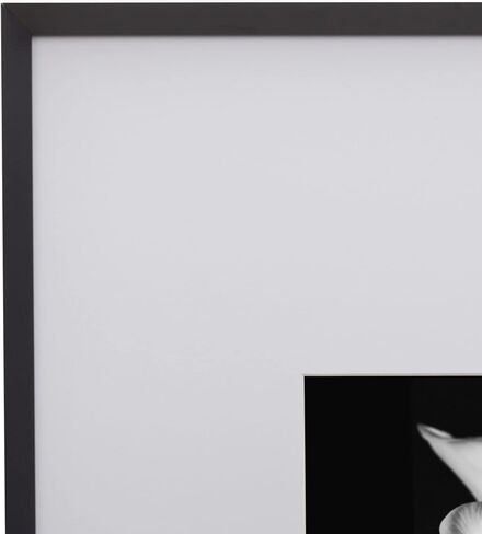 Mikasa Metal Portrait Frame, Displays 8x10 Photo with Mat, 16x20 without Mat, Black in Saudi Arabia