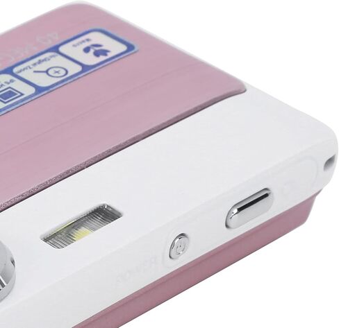 كاميرا wendeekun الرقمية، كاميرا تسجيل فيديو FHD 1080P 40MP مع تكبير رقمي 16X، كاميرا فيديو صغيرة بشاشة IPS 2.4 بوصة، كاميرات صغيرة محمولة للطلاب والمراهقين والأطفال والبالغين والمبتدئين (وردي) in Kuwait