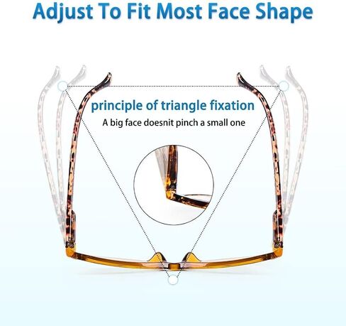 herr bright Blue Light Blocking Reading Glasses,Computer Readers for Women Men,Ladies Magnification Eyeglasses in Saudi Arabia