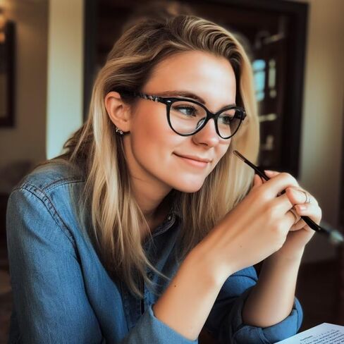 herr bright Blue Light Blocking Reading Glasses,Computer Readers for Women Men,Ladies Magnification Eyeglasses in Saudi Arabia