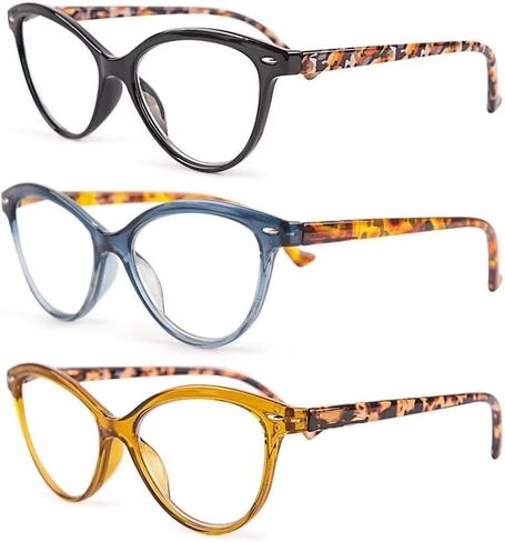 herr bright Blue Light Blocking Reading Glasses,Computer Readers for Women Men,Ladies Magnification Eyeglasses in Saudi Arabia