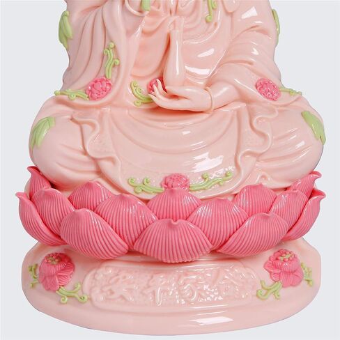 تمثال ART PARK Guan Yin، تمثال Quan Yin، تمثال Kwan Yin، تمثال Kuan Yin، ديكور المنزل، أفضل هدايا Feng Shui الصينية. (11 بوصة سيراميك علوي غوان يين) in Kuwait