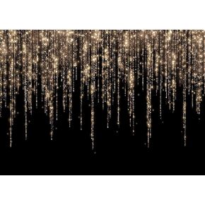 LTLYH 7x5ft خلفية سوداء وذهبية خلفية بقع ذهبية خلفية Astract عتيقة لحفلة عيد ميلاد العائلة دعائم استوديو حديثي الولادة 219
