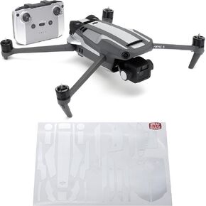 ملصقات جلدية جزئية من WRAPGRADE لـ DJI Mavic 3 Pro Accent Color (برتقالي نيون) in Kuwait