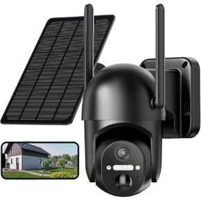 2K 360° View, Battery Powered, WiFi Home Security with Spotlight Color Night Vision, IP65 in Kuwait