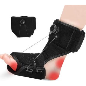 Plantar Fasciitis Night Splint Adjustable Planters Facetious Relief Plantar Fasciitis Brace with Arch Support Plantar Fasciitis Relief Achilles Tendonitis Foot Drop Heel Pain Women Men in Kuwait