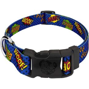 Country Brook Petz - Deluxe Sheet Music Dog Collar - Geek Chic Collection Featuring Designs for Any Mega Fan (1 Inch, Large) in Kuwait