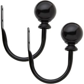 Bali Blinds Generic Holdbacks, Glossy Black in Kuwait