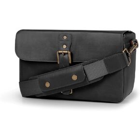 MegaGear Leather Camera Messenger Bag
